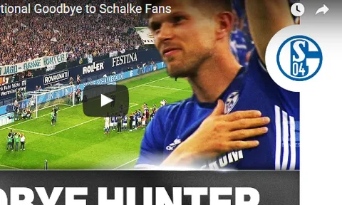 Xúc động cảnh Huntelaar chia tay NHM Schalke