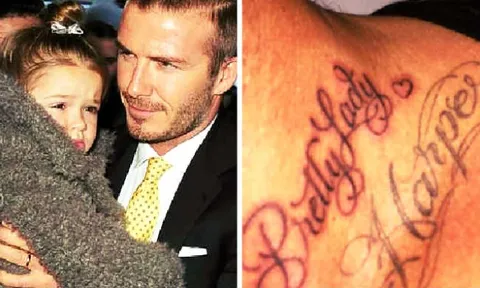 Ý nghĩa đằng sau những hình xăm của Beckham