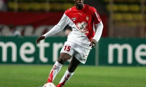 Yaya Toure thời còn khoác áo Monaco