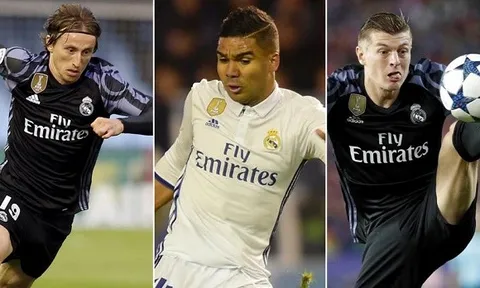 Zidane đau đầu vì cơn 'khủng hoảng' thừa tiền vệ