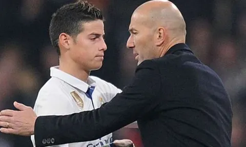 Zidane lên tiếng vụ James Rodriguez về Man Utd