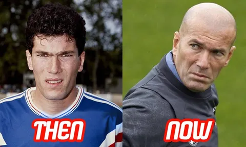 Zinedine Zidane ngày ấy và bây giờ