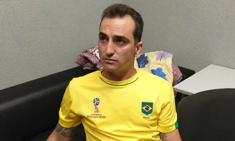 'Tướng cướp' Brazil bị bắt khi ra sân xem World Cup