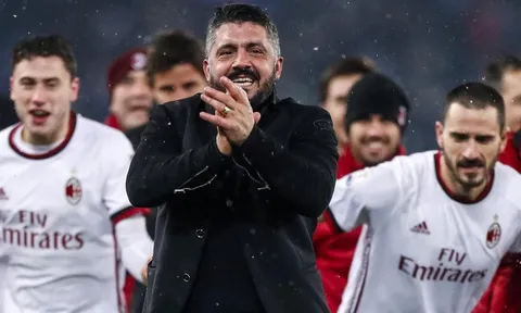 Vào chung kết Coppa Italia, Gattuso khen Montella nức nở