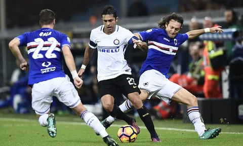 01h45 ngày 04/4, Inter Milan vs Sampdoria: Không được phép thua
