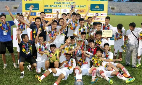Những khoảnh khắc đáng nhớ tại VCK U19 Quốc gia 2017