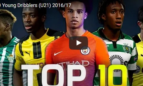 10 cầu thủ trẻ (U21) có khả năng rê bóng đỉnh nhất