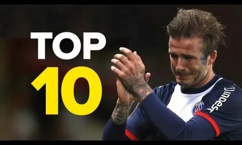 10 khoảnh khắc đáng nhớ của David Beckham