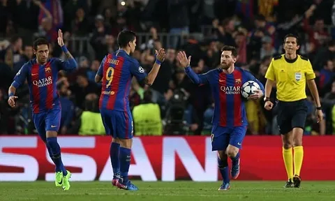 Chùm ảnh: Barca tạo nên kịch bản không tưởng