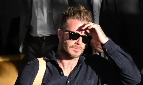 Beckham làm fan của Real và PSG tại Champions League
