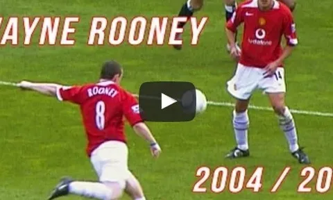 17 bàn thắng của Wayne Rooney mùa 2004/05