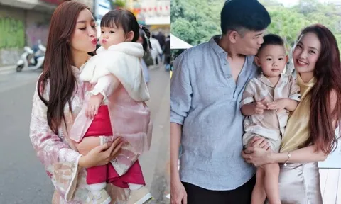 2 con sao "ngậm thìa vàng" sinh năm 2023: Ái nữ Đỗ Mỹ Linh "chuyên nghiệp" hơn mẹ, bé Mỡ nhà Minh Hằng điển trai