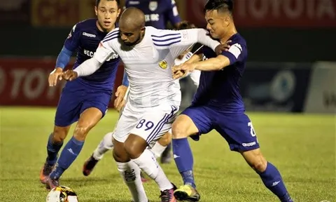 17h ngày 17/03, Quảng Nam FC vs XSKT. Cần Thơ: Khách chìm sâu dưới đáy
