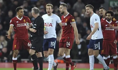 Trọng tài phá nát trận đấu, Liverpool chia điểm với Tottenham theo kịch bản không tưởng