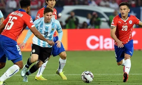 06h30 ngày 24/03, Argentina vs Chile: Thành bại tại Messi