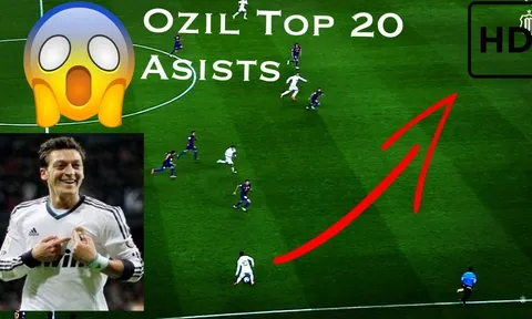 20 pha kiến tạo làm nên tên tuổi Mesut Ozil