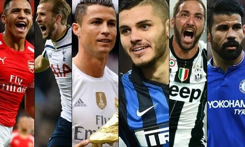 20 ứng cử viên cho danh hiệu Chiếc giày vàng (Phần 1): CR7 không có tên trong top 10