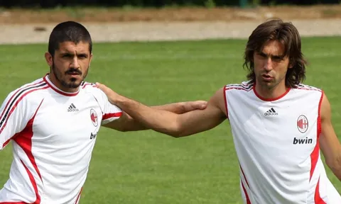 Pirlo động viên Gattuso tiếp tục ở lại Milan