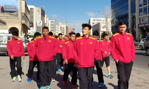 ĐT Việt Nam thích nghi thời tiết, tập thả lỏng trên trước cuộc chạm trán Jordan