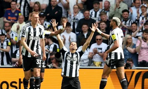 Ghi bàn phút 90+5, Newcastle dập tắt hy vọng của Brighton