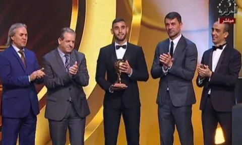 Ghoulam tranh thủ về quê nhà nhận... Quả bóng vàng