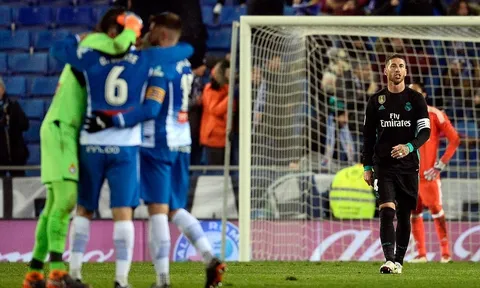 Ronaldo vắng mặt, Real Madrid gục ngã tại xứ Catalunya