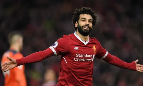 30 bàn/36 trận của Mohamed Salah