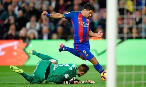 Chùm ảnh: Barca đòi lại ngôi đầu với chiến thắng 6-1 trước Gijon