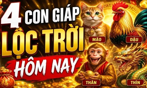 4 con giáp Lộc Trời rơi ngay trước cửa, từ hôm nay Tiền về không ngừng