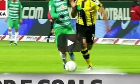 5 bàn thắng đẹp nhất vòng 17 Bundesliga: Siêu phẩm của Lewandowski đứng đầu