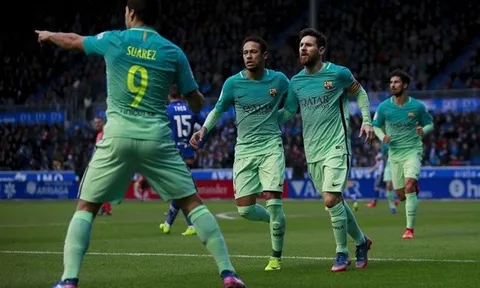 5 điểm nhấn Alaves – Barca: Cơn ác mộng mang tên MSN