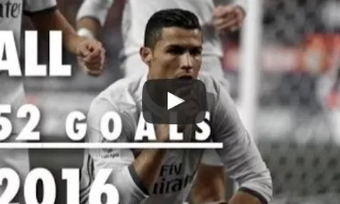 52 bàn thắng của Cristiano Ronaldo năm 2016