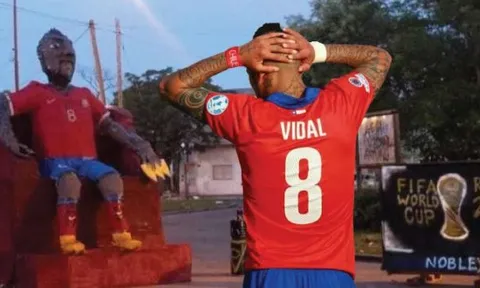 Arturo Vidal lên dàn hỏa tại Argentina