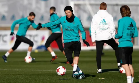 Không khí u ám bao trùm buổi tập của Real Madrid