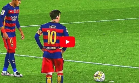 7 pha đá phạt không thể cản phá của Lionel Messi
