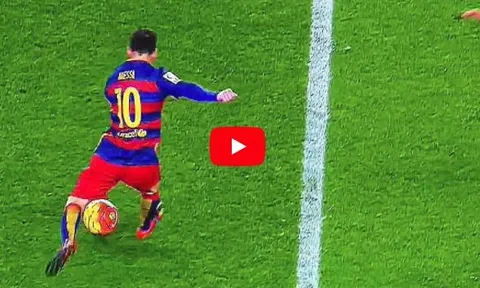 77 đường chuyền dài cực đỉnh của Lionel Messi