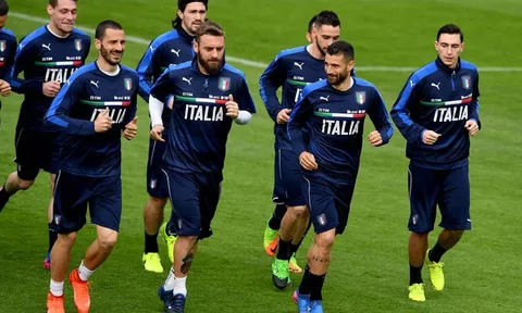 Chùm ảnh: Italia sẵn sàng chạy đua với Bò tót