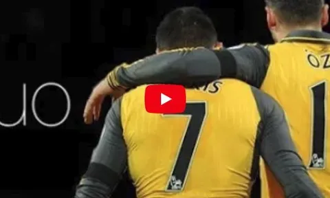 Alexis Sanchez và Mesut Ozil, bộ đôi hoàn hảo của Pháo thủ
