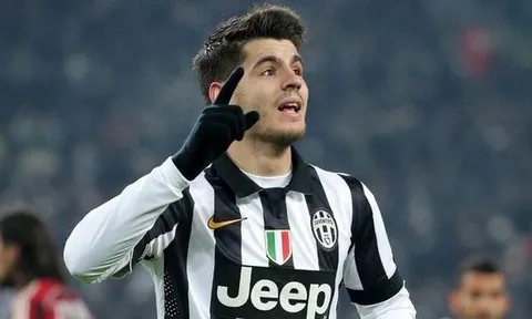 Alvaro Morata một thời tung hoành Serie A