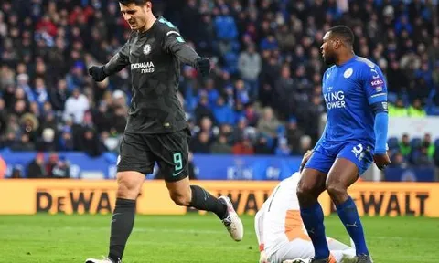 Alvaro Morata thể hiện ra sao vs Leicester City?