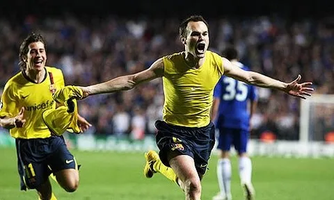 Andres Iniesta và cú sút phá hỏng giấc mơ của Chelsea