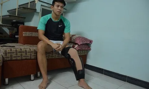 Anh Khoa giải nghệ sau pha vào bóng của Ngọc Hải