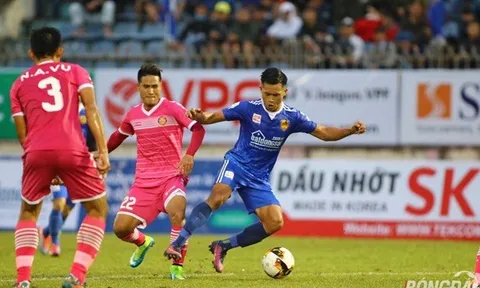 "Tiểu Huỳnh Đức" ghi bàn, ĐKVĐ Quảng Nam FC vẫn bị chia điểm trên sân nhà
