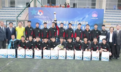 U15 Hà Nội đại bại, U15 Viettel vô địch giải bóng đá giao hữu quốc tế U15 Việt Nam - Nhật Bản