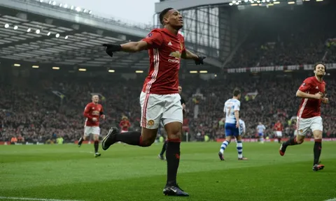 Anthony Martial chơi cực hay trận đấu vs Reading