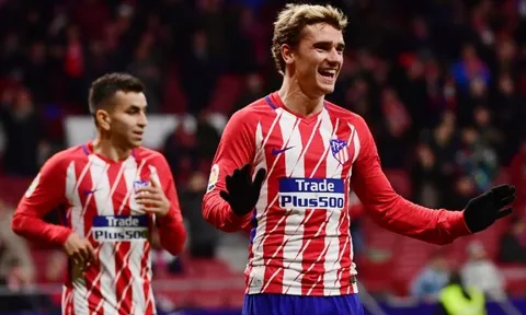 Antoine Griezmann giã nát lưới Leganes với poker