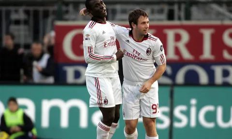 Antonio Cassano khi còn khoác áo AC Milan