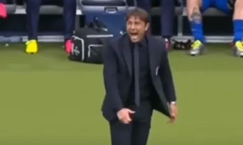 Antonio Conte và những lần bộc phát trên sân