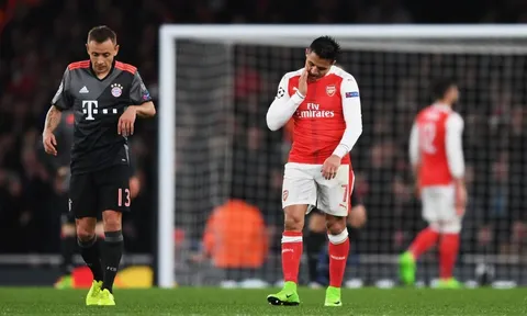 Arsenal lại 'đâm đầu' vào Bayern Munich