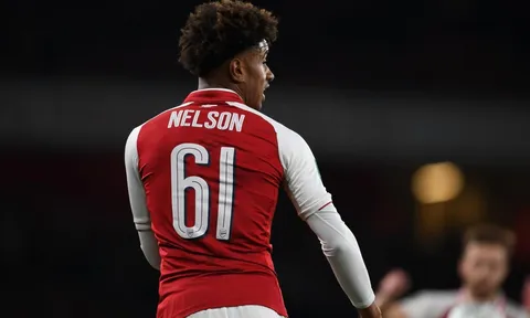 Arsenal nguy cơ mất thần đồng Reiss Nelson